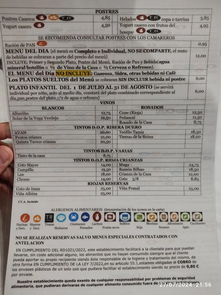 Menu_Restaurante El Pontón_Peñamellera Alta_image_1