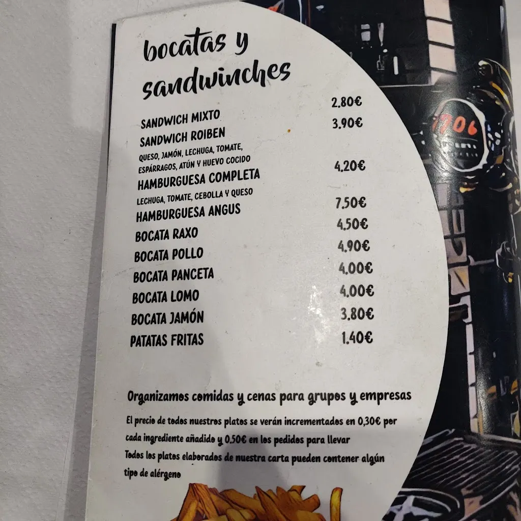 Menu_O Roiben Brewery_Fene_image_1