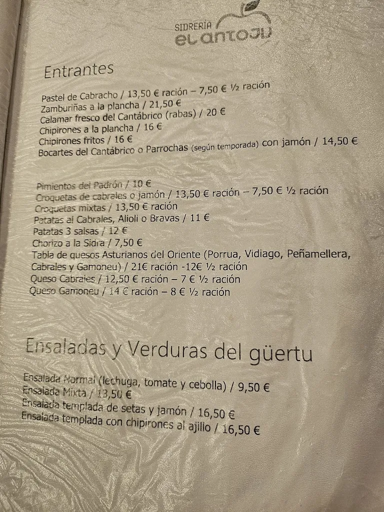 Menu_Chigre El Antoju Sidrería_Llanes_image_1