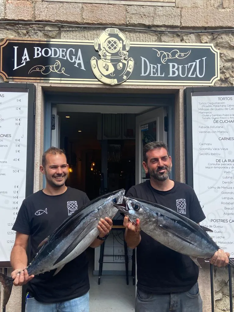 La bodega del buzu restaurant in Llanes