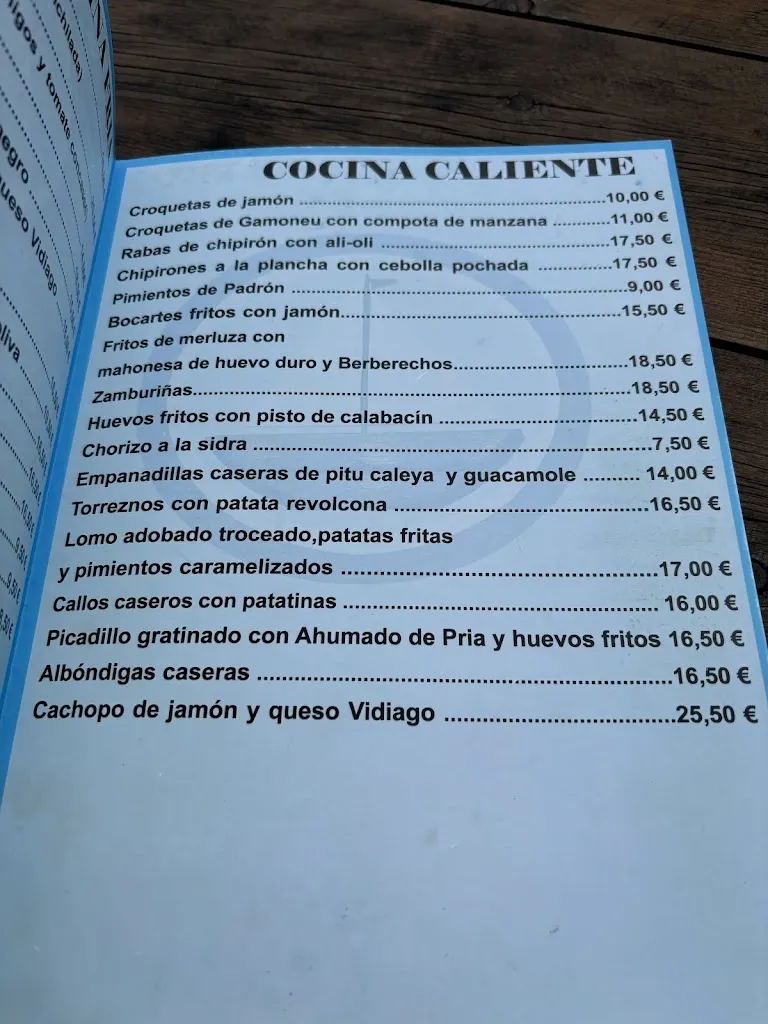 Menu_La Taberna de Javi_Llanes_image_4