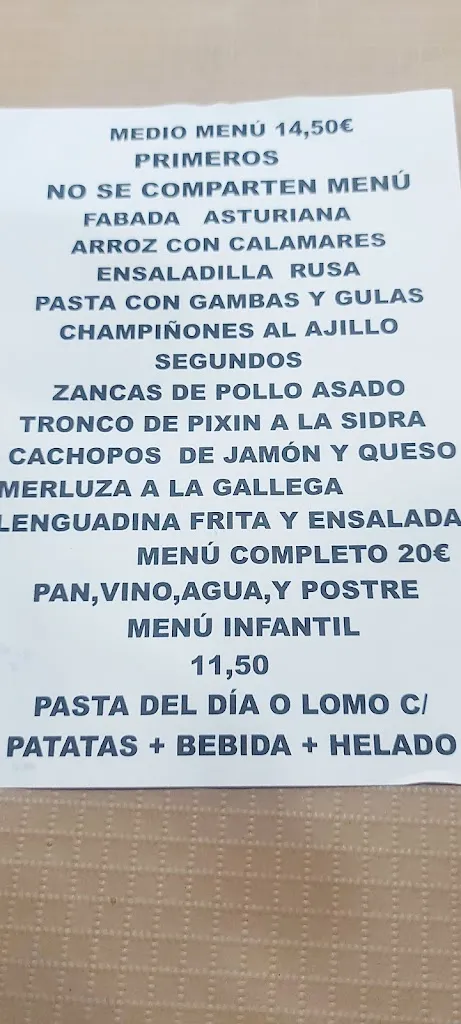 Menu_Sidrería Las Torres_Llanes_image_4