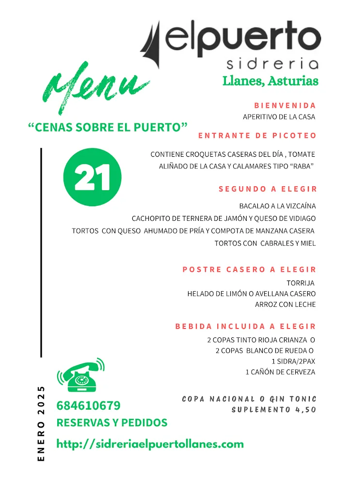 Menu_Sidrería Restaurante El Puerto_Llanes_image_4