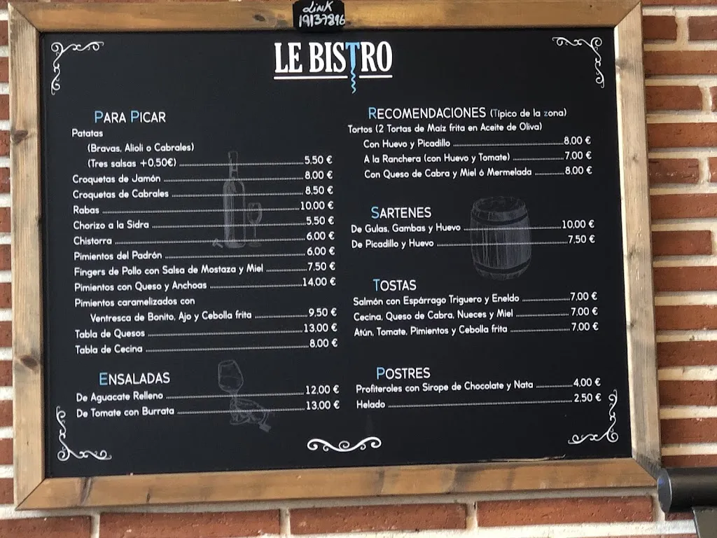Menu_Le Bistro_Llanes_image_2