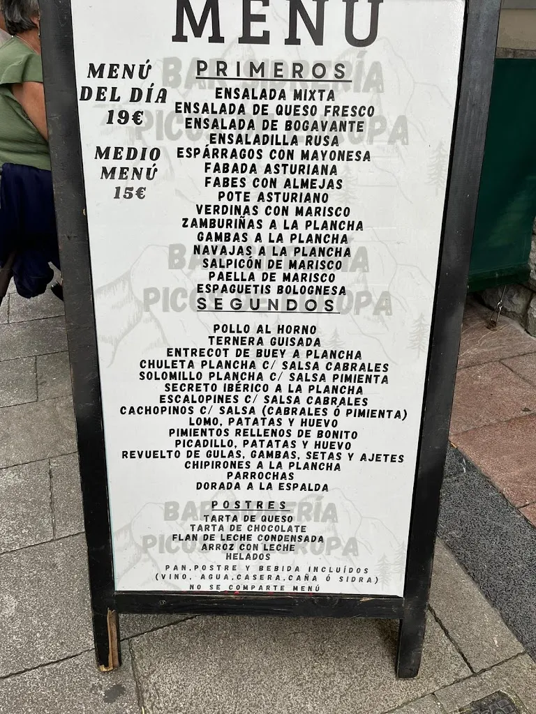 Menu_Bar Picos de Europa_Llanes_image_3