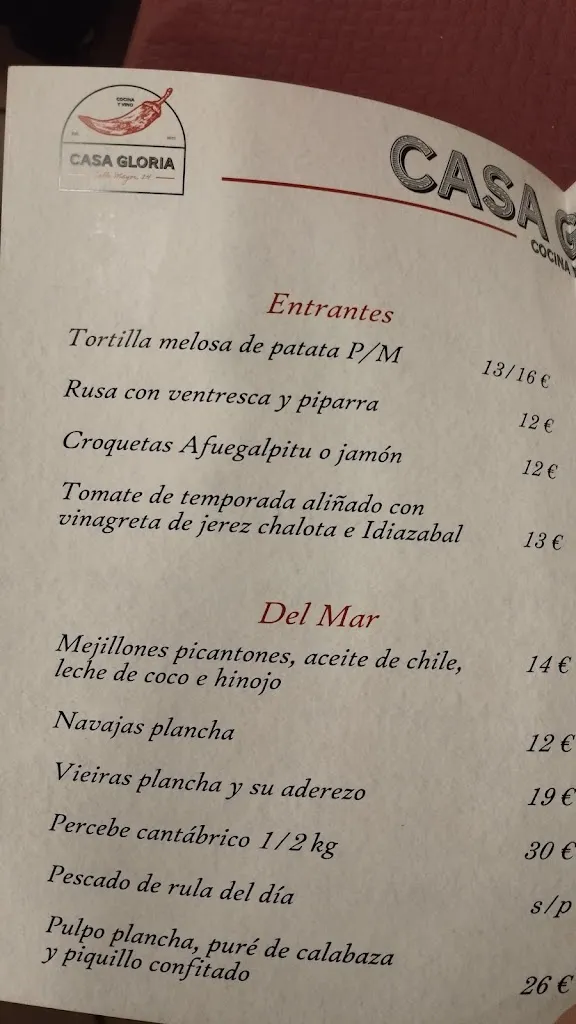 Menu_Casa Gloria_Llanes_image_1