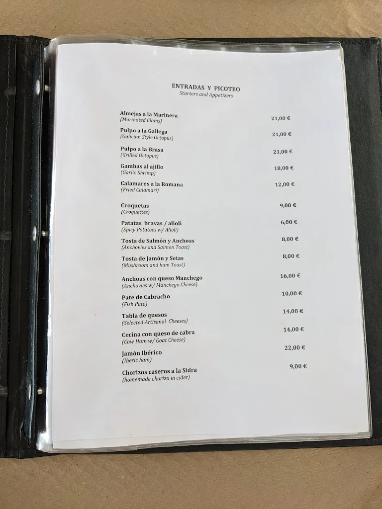 Menu_EL BUZU ASADOR D'ASTURIES_Llanes_image_4