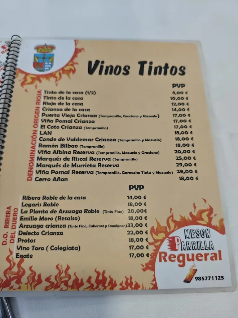 Menu_Restaurante Mesón Regueral_Llanera_image_1