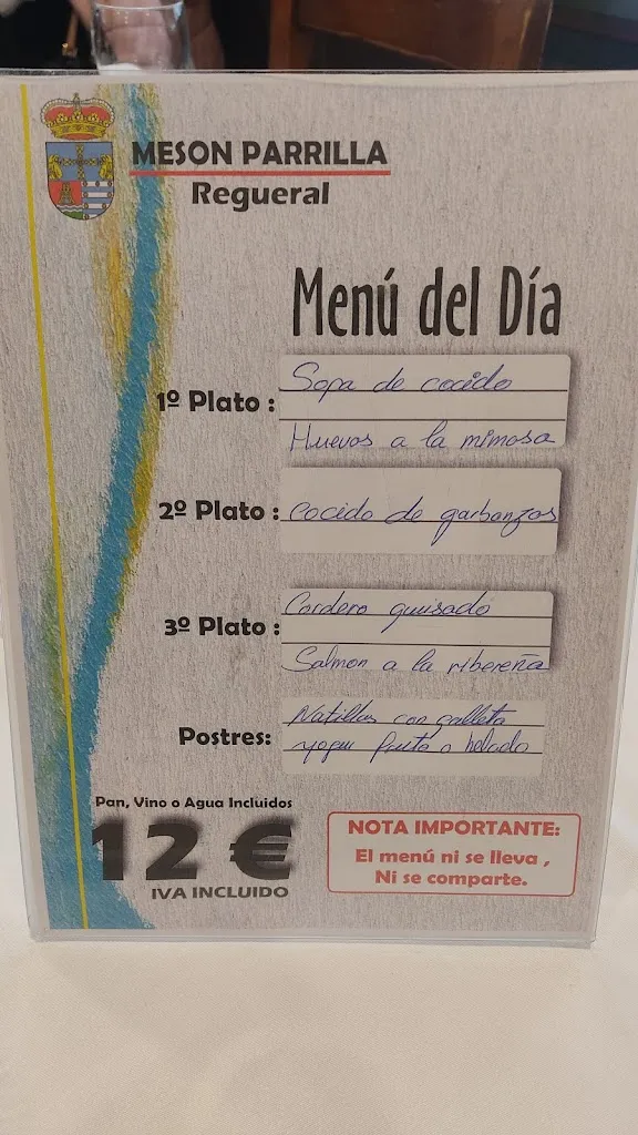 Menu_Restaurante Mesón Regueral_Llanera_image_4