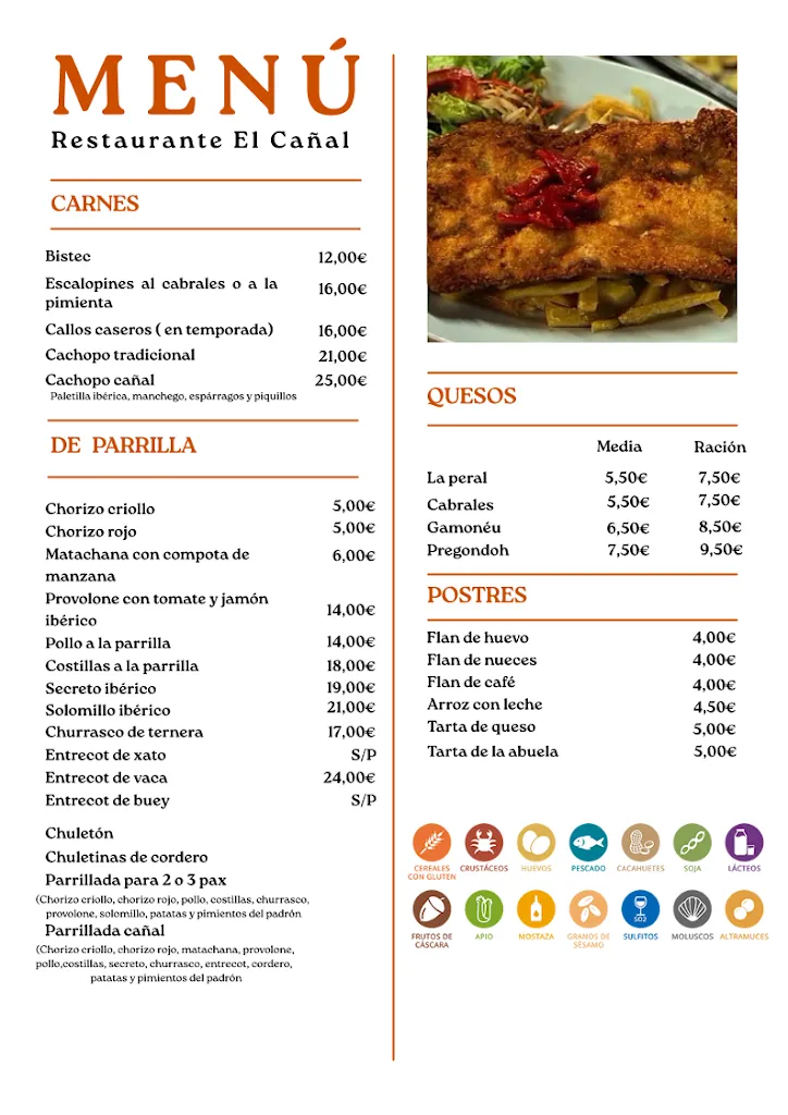 Menu_Restaurante Parrilla 