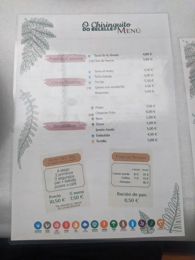 Menu_Chiringuito Do Belelle_Fene_image_2