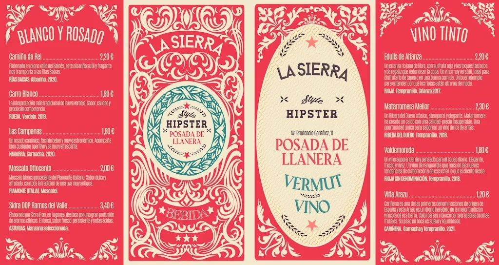 Menu_Gastrobar La Sierra_Llanera_immagine_4