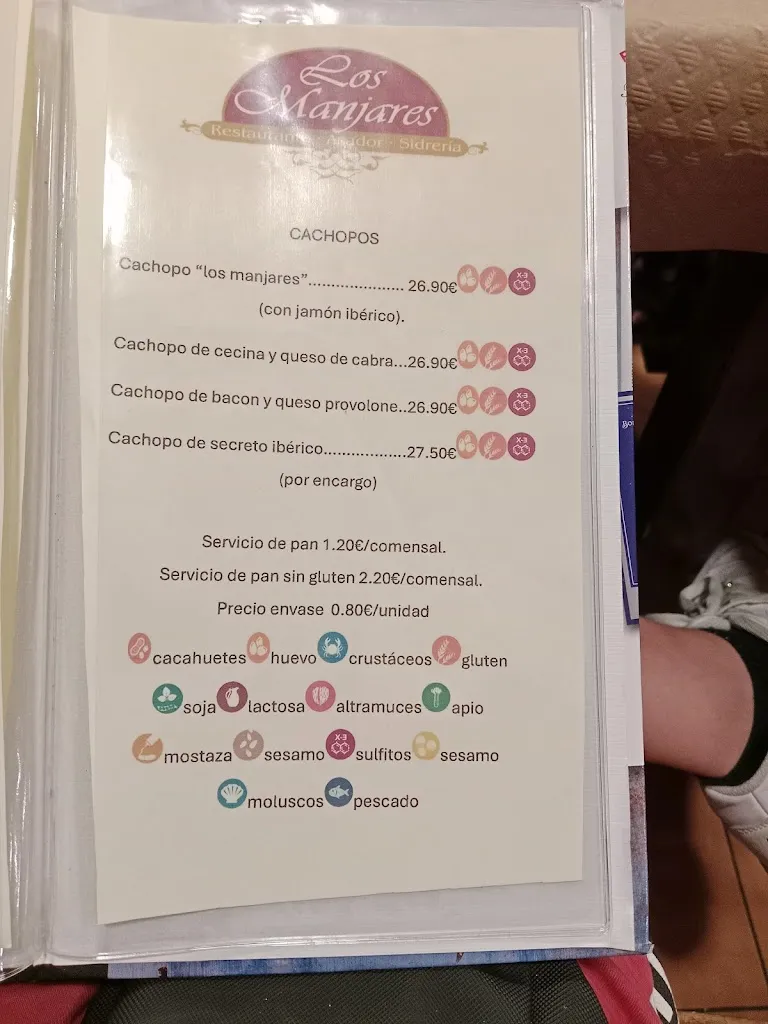 Menü_Asador Los Manjares_Llanera_Bild_1