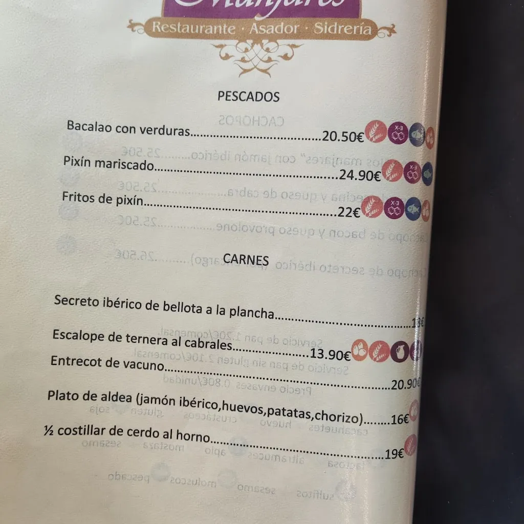 Menü_Asador Los Manjares_Llanera_Bild_2