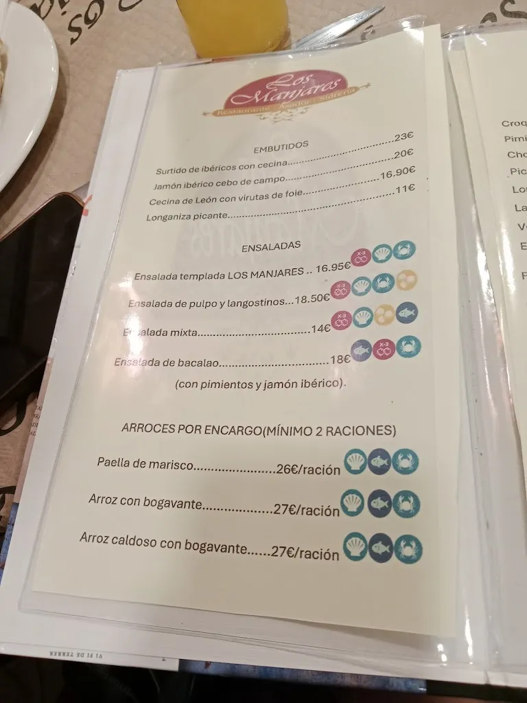 Menü_Asador Los Manjares_Llanera_Bild_4