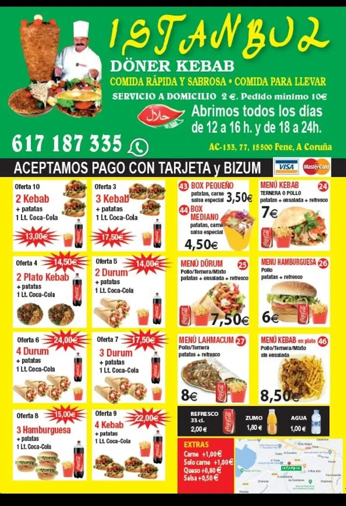Menu_Istambul doner kebab_Fene_image_1