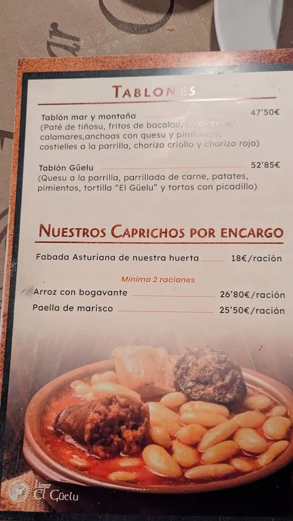 Menu_Llagar El Güelu_Llanera_image_3