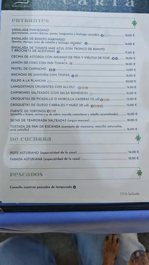 Menu_El tendejon de fernando_Llanera_image_1