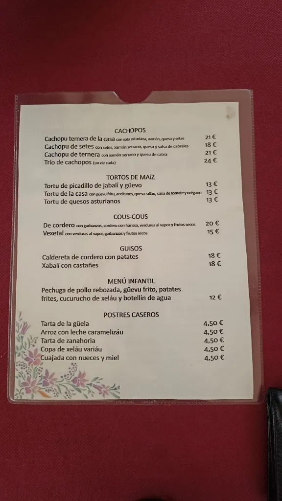 Menu_La casa'l cura_Proaza_image_4