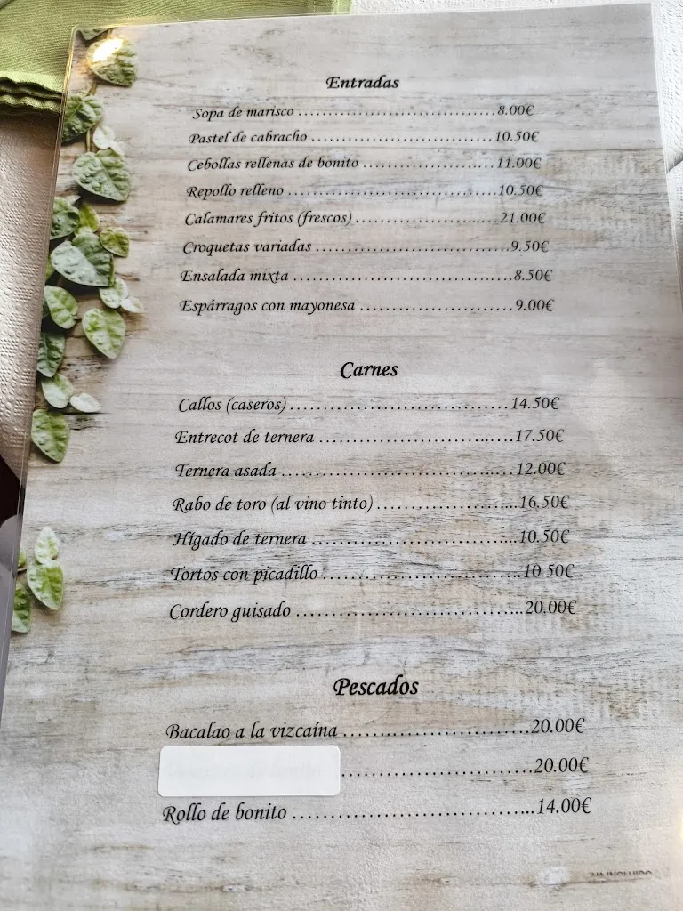 Menu_Restaurante Atalaya/ Casa Remis_Piloña_image_3