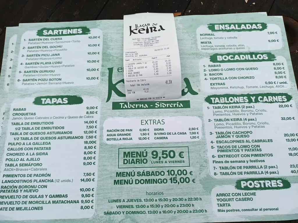Menu_El llagar de Keira_Ribadedeva_image_4