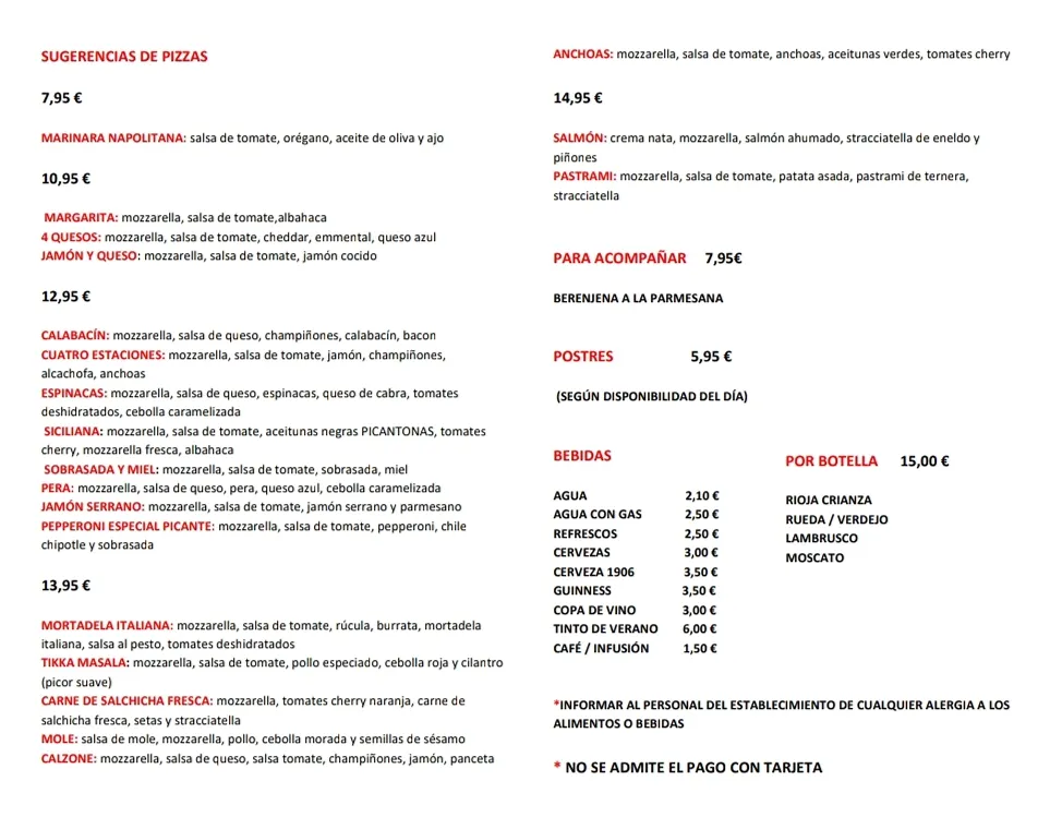 Menu_La de Casa pizzería_Pravia_image_1