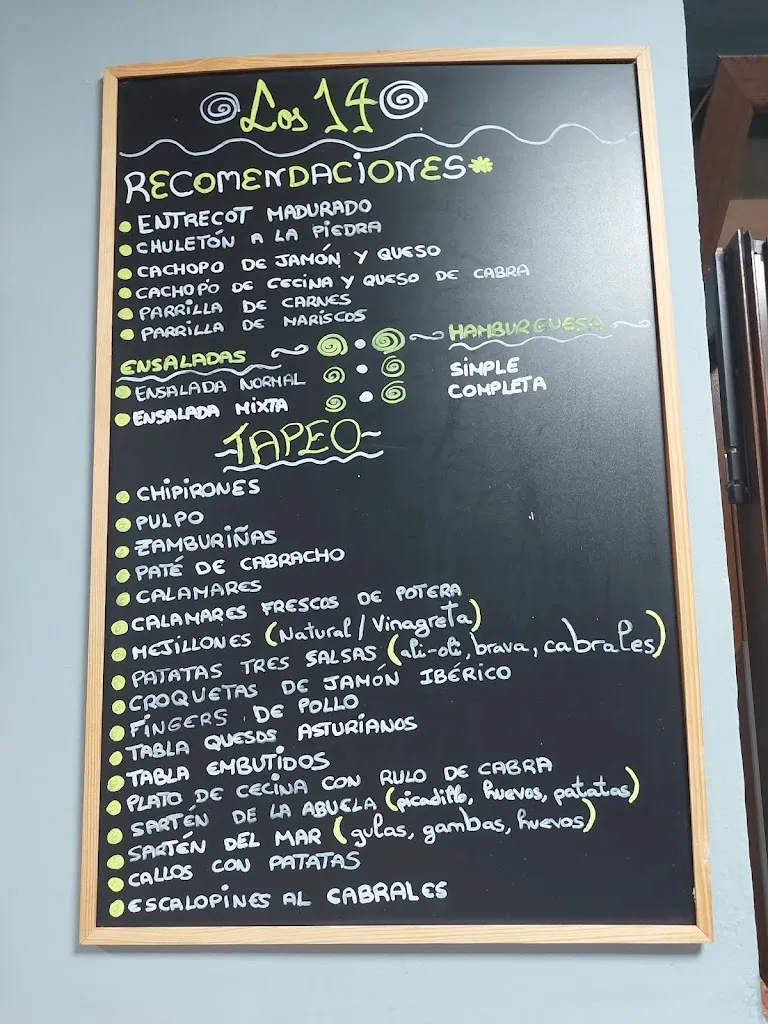 Menu_Los 14 Cafetería_Pravia_image_1