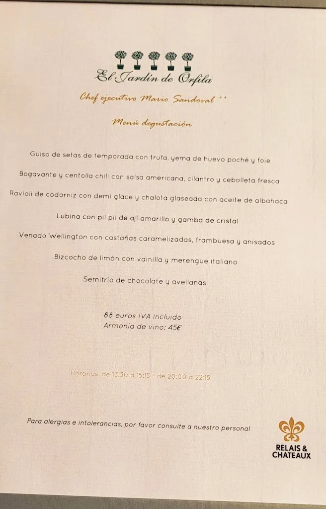 Menu_El Jardín de Orfila by Mario Sandoval_Salas_image_3