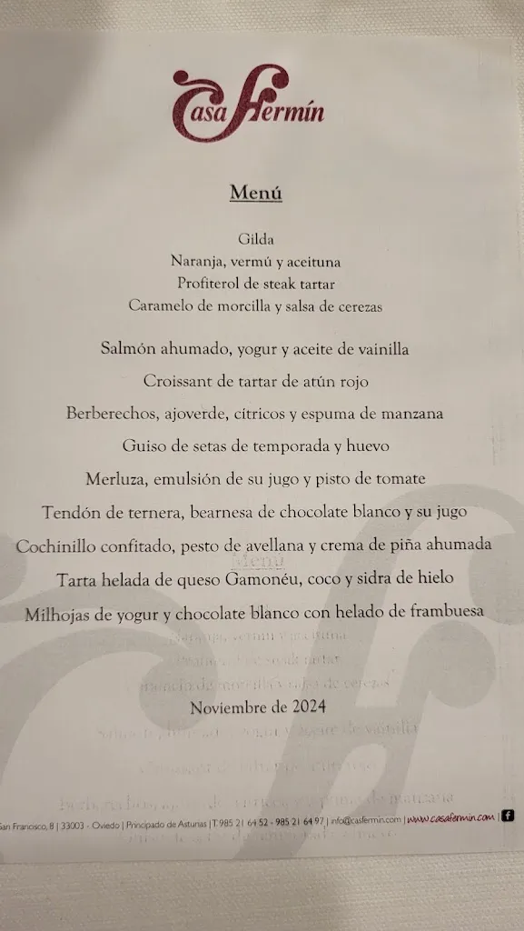 Menu_Casa Fermín_Oviedo_immagine_2