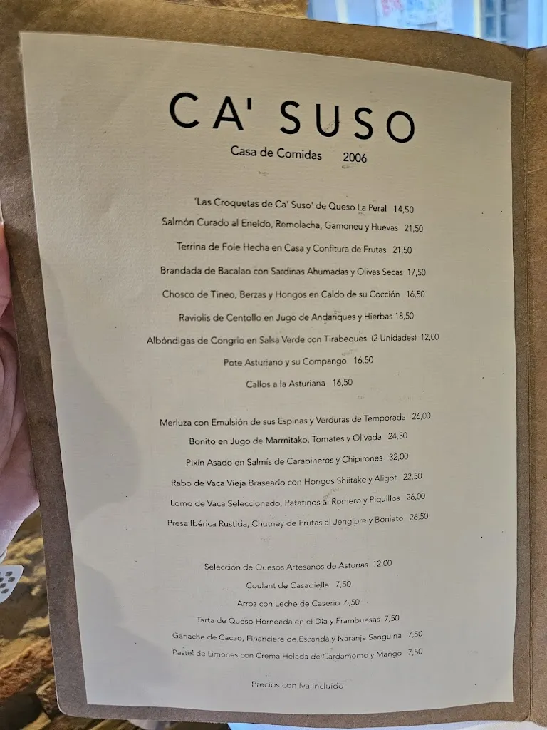 Menu_Ca' Suso_Oviedo_image_4