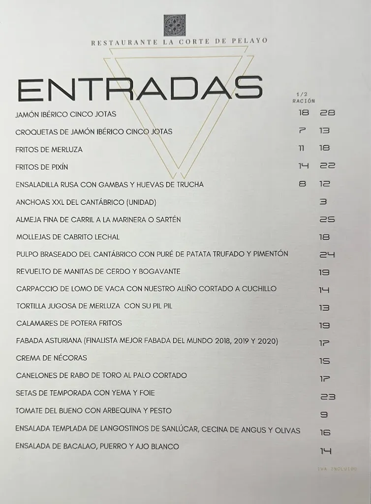 Menu_Restaurante La Corte de Pelayo_Oviedo_image_1