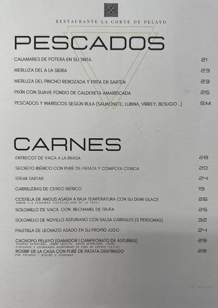 Menu_Restaurante La Corte de Pelayo_Oviedo_image_2