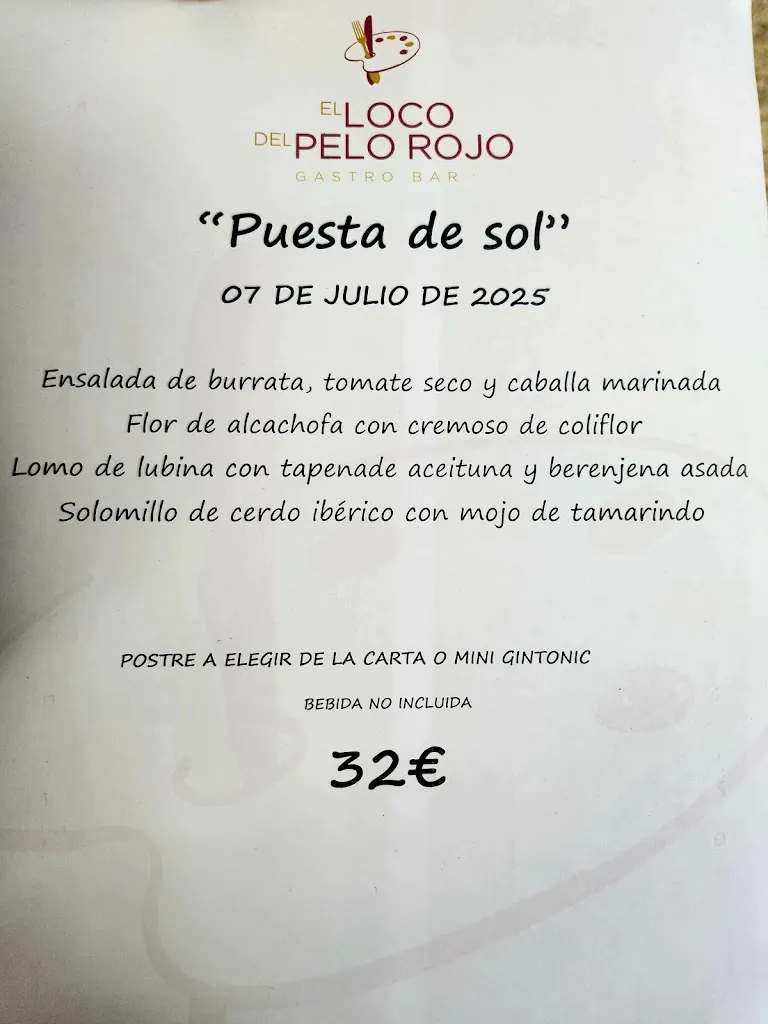 Menu_El Loco del Pelo Rojo_Oviedo_image_1