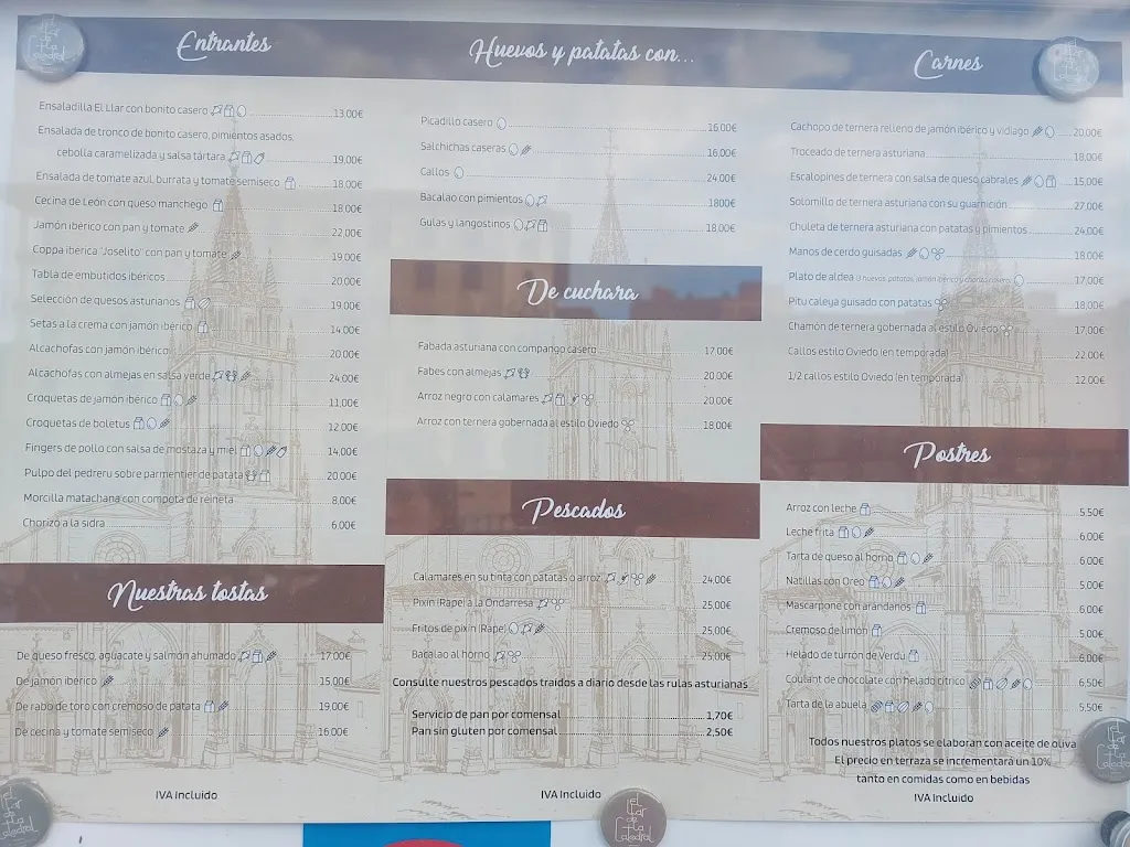 Menu_La Taberna de la Catedral_Oviedo_image_1