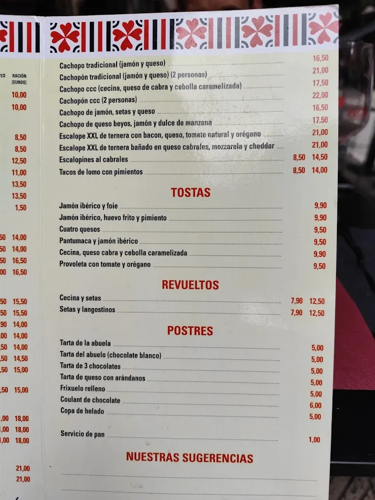 Menu_La Lola_Oviedo_image_4