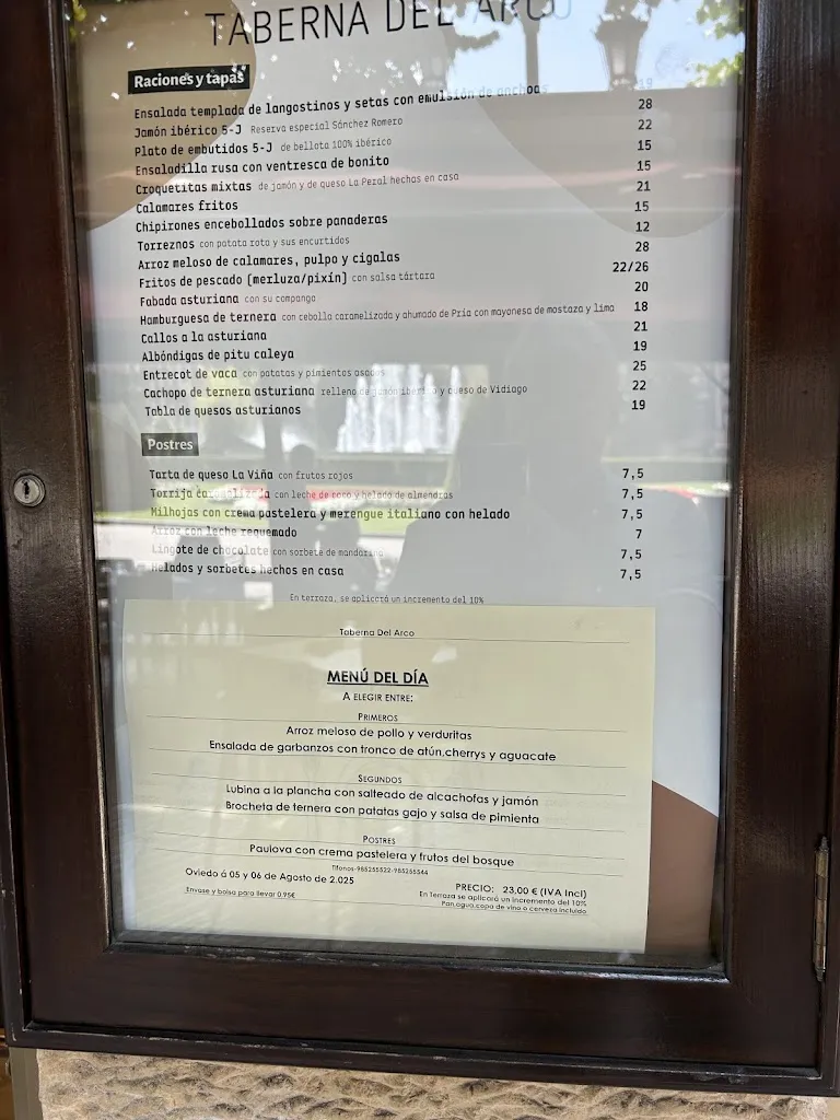 Menu_Restaurante Del Arco - Restaurante en Oviedo_Oviedo_image_2