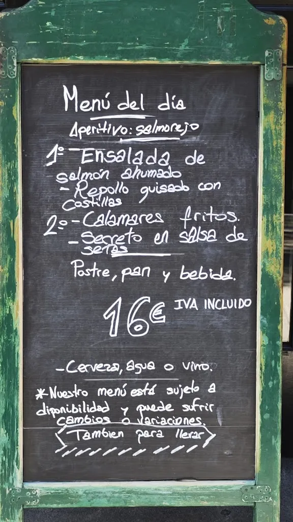 Menu_De Norte a Sur Gastro-bar_Oviedo_image_1