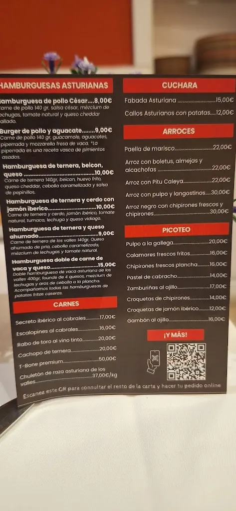 Menu_De Norte a Sur Gastro-bar_Oviedo_image_3