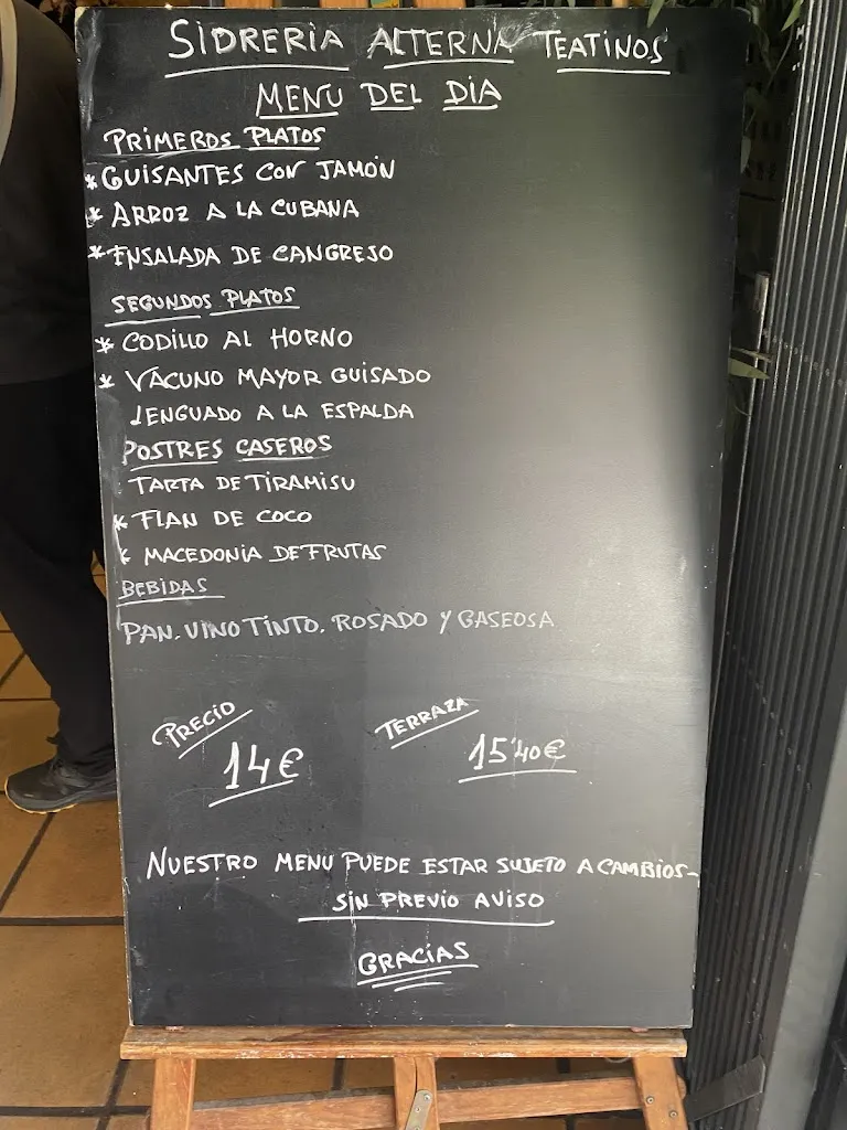 Menu_ALTERNA Sidrería Oviedo_Oviedo_image_1