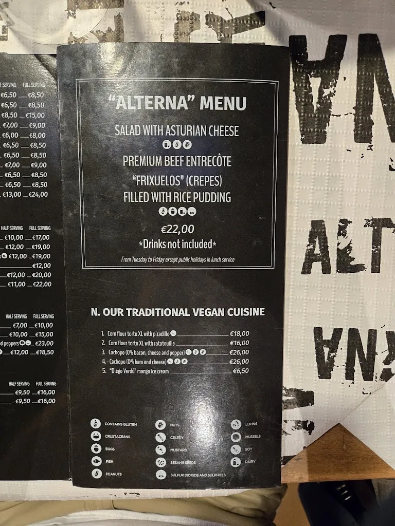 Menu_ALTERNA Sidrería Oviedo_Oviedo_image_4