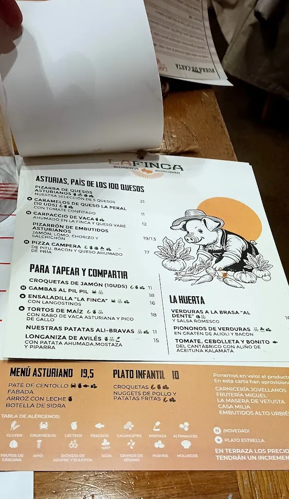 Menu_La Finca Sidrería Agrobar_Oviedo_immagine_3