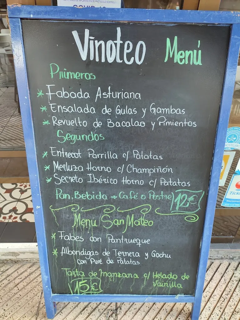 Menu_Vinoteo La Fabada Asturiana en Oviedo / Uviéu_Oviedo_image_4