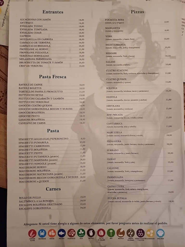 Menu_Maruzzela Trattoría Pizzería - Restaurante Italiano_San Martín del Rey Aurelio_image_1