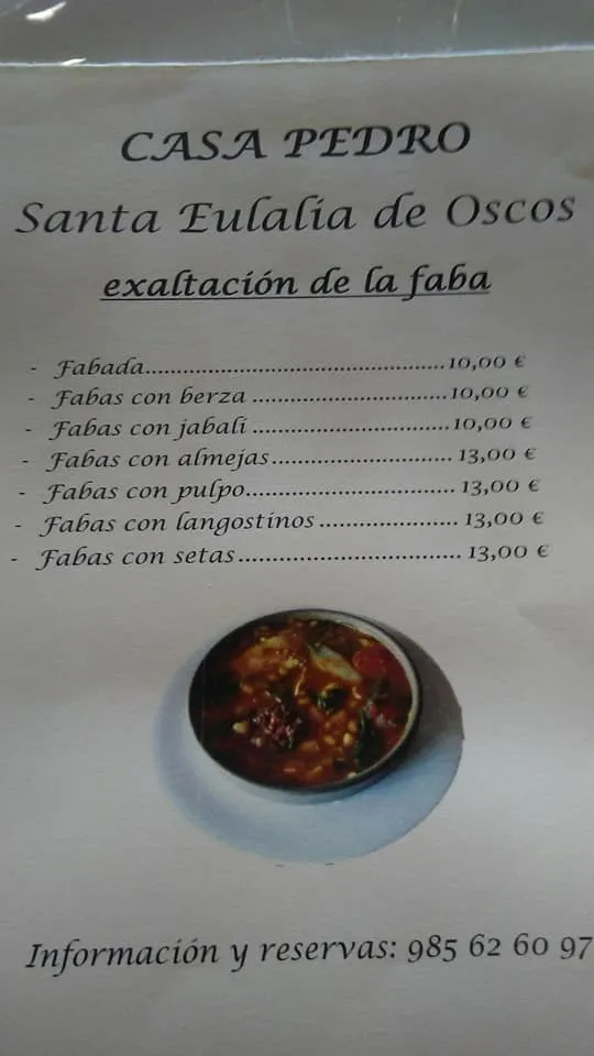 Menu_Casa Pedro los Oscos_Santa Eulalia de Oscos_image_4