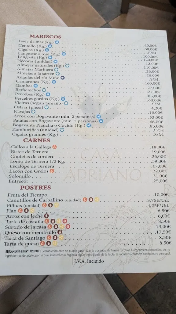 Menu_Restaurante Casa Adriano_Santo Adriano_immagine_1