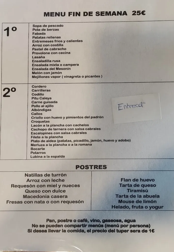 Menu_El mesonin de Tere_Soto del Barco_image_2