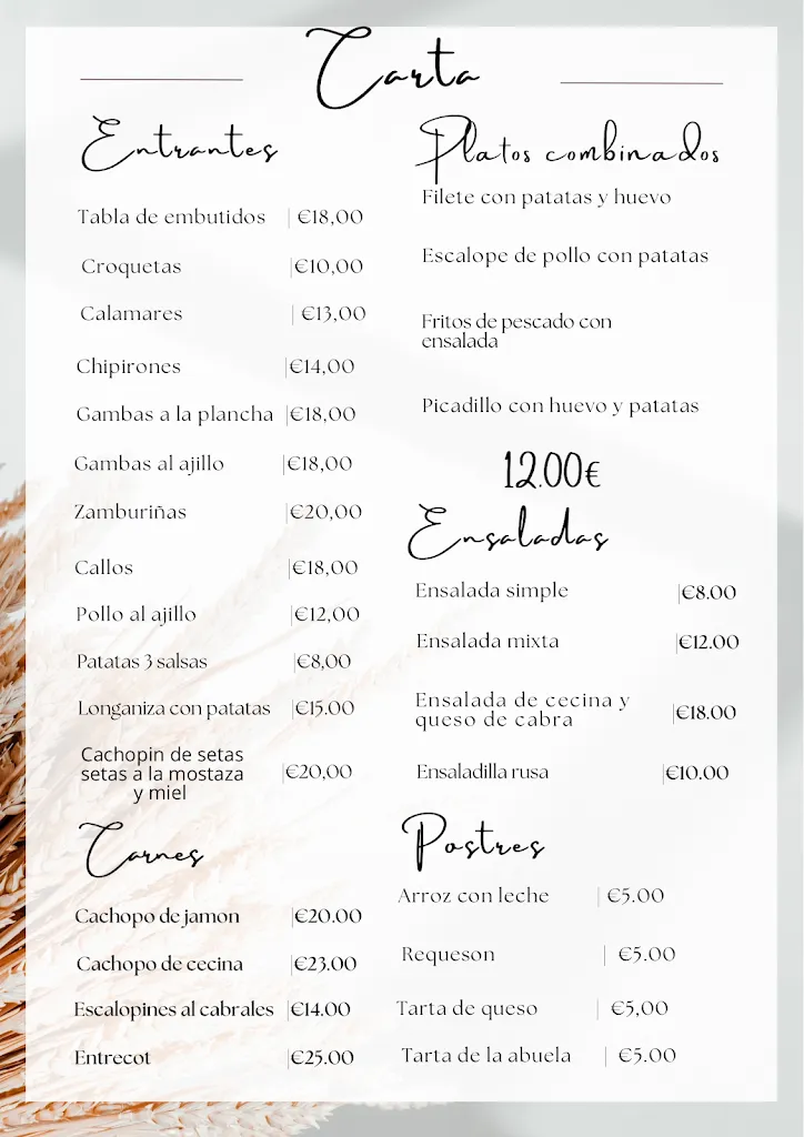 Menu_Restaurante Parador_Soto del Barco_image_1