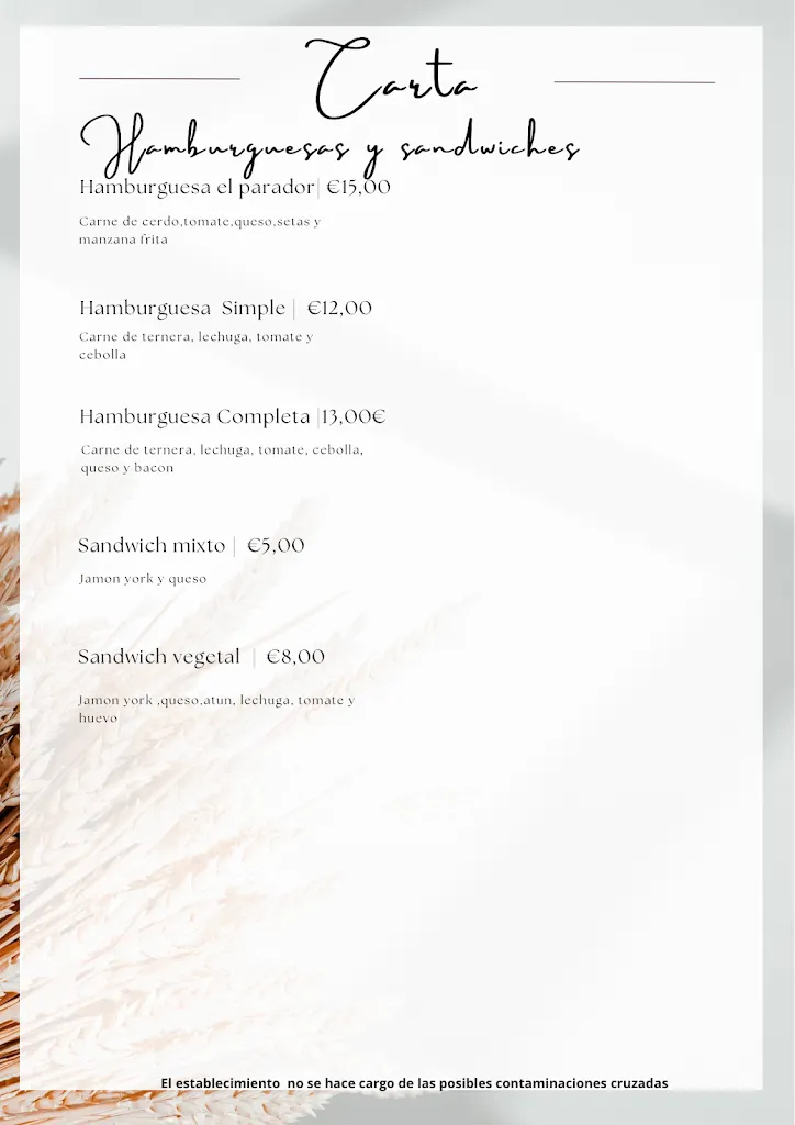 Menu_Restaurante Parador_Soto del Barco_image_2