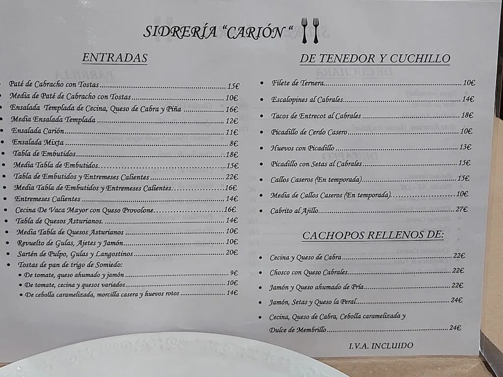 Menu_Sidrería Parrilla Carión_Somiedo_image_3