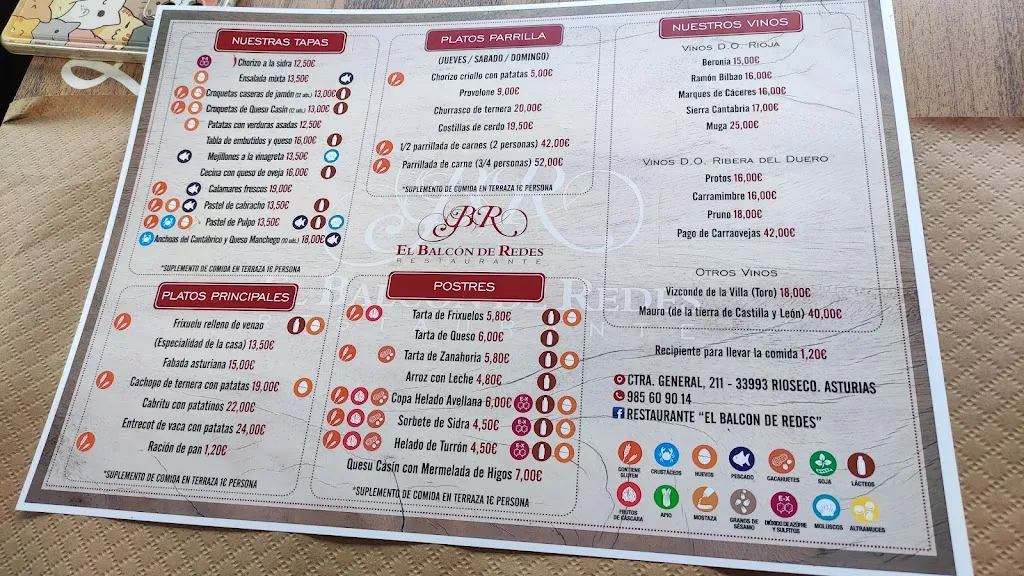 Menu_Restaurante parrilla 